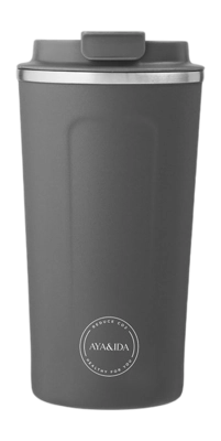 Thermobecher AYA&IDA CUP2GO Dark Grey 500 ml
