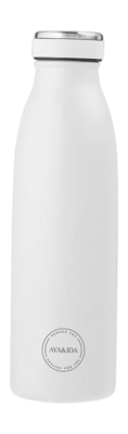 Thermosflasche AYA&IDA Drinking Bottle Winter White 500 ml