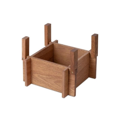 Bloempot Standaard Squarely BaseON Dark Oak