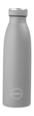 Thermosflasche AYA&IDA Drinking Bottle Light Grey 500 ml