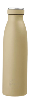 Thermosflasche AYA&IDA Drinking Bottle Dusty Yellow 500 ml