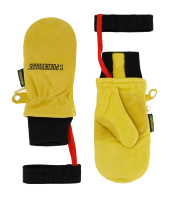 Fäustlinge Poederbaas Freeride Leather Yellow