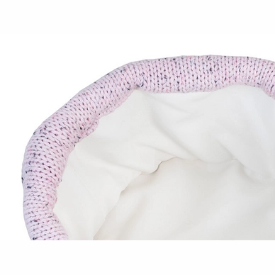 Mandje Jollein Confetti Knit Vintage Pink