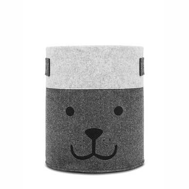 Mand Jollein XL Felt Bear Grey