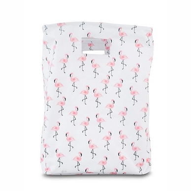 Mandje Jollein XL Canvas Flamingo