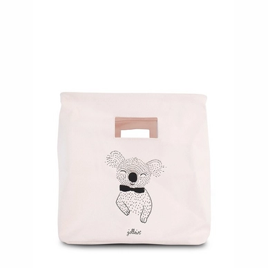 Mandje Jollein Canvas Wild Animals Creamy Peach