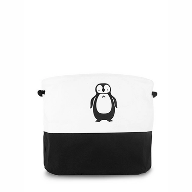 Mandje Jollein XL Canvas Penguin