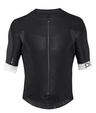 Fietsshirt POC Men Raceday Aero SS Uranium Black Hydrogen White