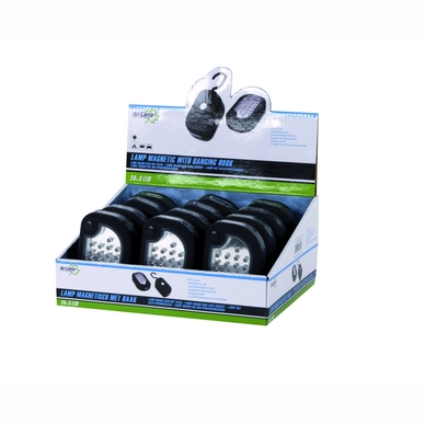 Reisamp Bo-Camp Magnetisch 100 Lumen Zwart Grijs