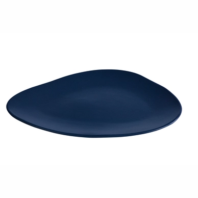 Plate Gastro Medium Black Oval 22 x 16 cm (4 pc)