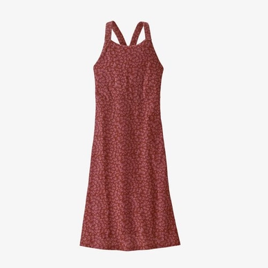 Robe Patagonia Femme Magnolia Spring Dress Kelp Revival Mangrove Rouge