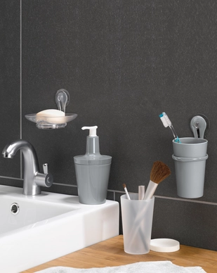 Zeepschaal Koziol Loop Powder Mint-Crystal Clear