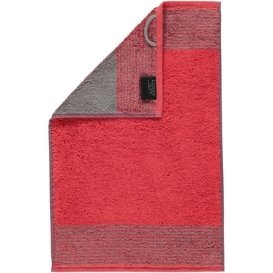 Tea Towel Cawö Two-Tone Red (set of 4)