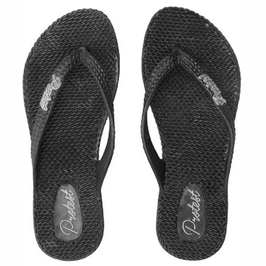 Slipper Protest Girls Stamp True Black
