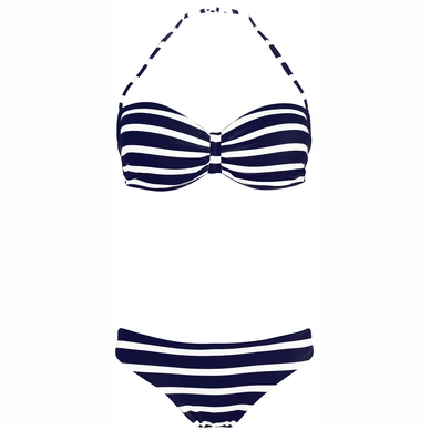 Bikini Barts Womens Misty Bandeau Navy