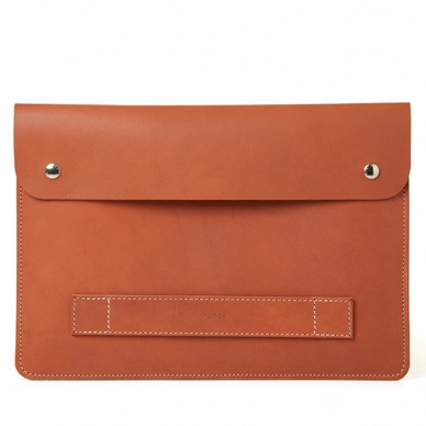 Laptophoes Castelijn & Beerens Renee Willem Macbook Sleeve 13" Lichtbruin