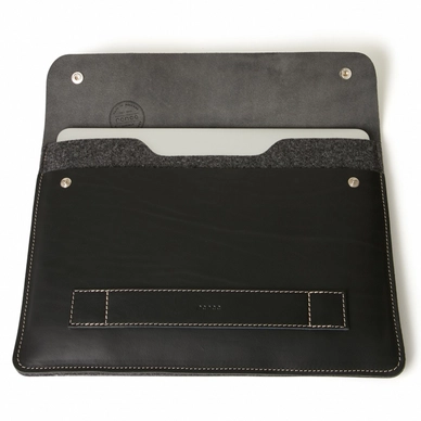Laptophoes Castelijn & Beerens Renee Willem Macbook Sleeve 13" Zwart