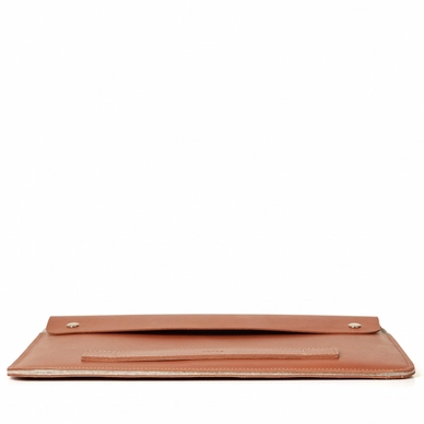 Laptophoes Castelijn & Beerens Renee Willem Macbook Sleeve 15" Lichtbruin