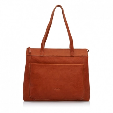 Laptoptas Castelijn & Beerens Renee Eva 15,6" + Tablet Lichtbruin