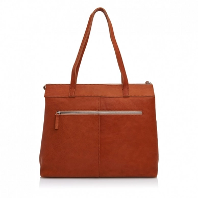Laptoptas Castelijn & Beerens Renee Eva 15,6" + Tablet Lichtbruin