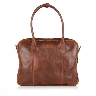 Laptoptas Castelijn & Beerens Renee Nellie 15,6" Lichtbruin