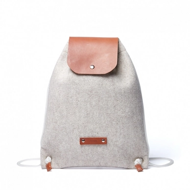 Rugzak Castelijn & Beerens Renee Miriam Backpack Vilt Lichtbruin