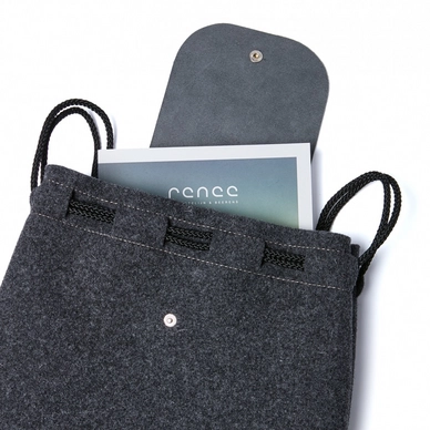 Rugzak Castelijn & Beerens Renee Miriam Backpack Vilt Zwart