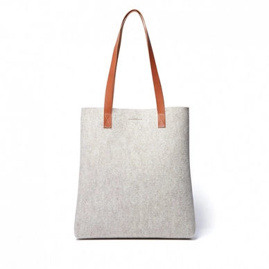 Draagtas Castelijn & Beerens Renee Babette Shopper Vilt Lichtbruin
