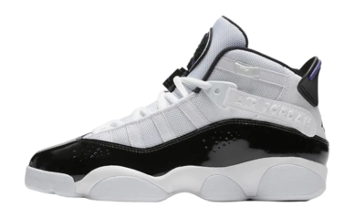 Nike Jordan 6 Rings White/Black/Dark Concord/Clear