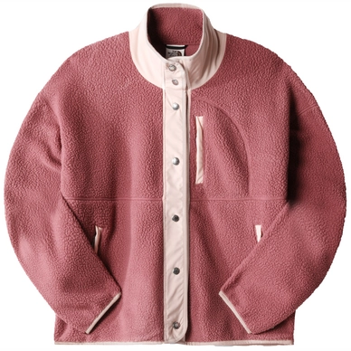 The North Face Women Vest Cragmont Fleece Jacket Wild Ginger-Evening Sand Pink