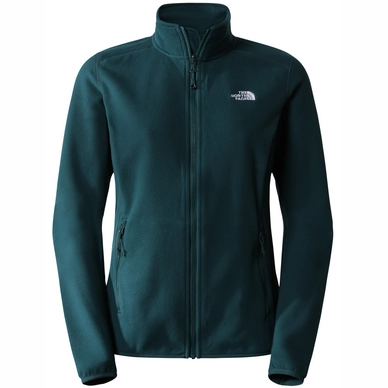 The North Face Vest Women 100 Glacier Full Zip Ponderosa Green