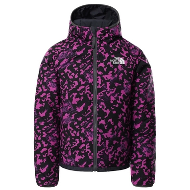 Jas The North Face Girls Printed Reversible Perrito Gravity Purple