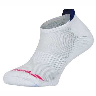 Chaussettes Babolat Invisible 2 Pairs Women White Estate Blue