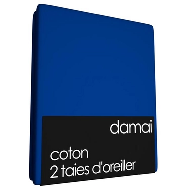 2 Taies d'Oreiller Damai Ultramarine (Coton)