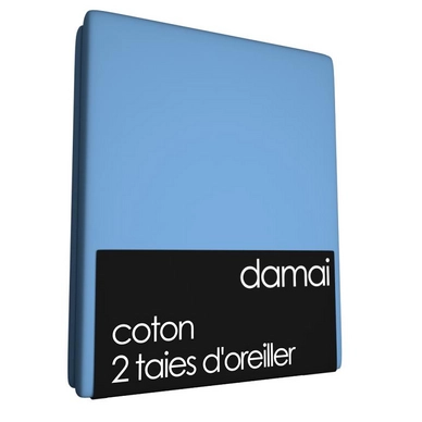 2 Taies d'Oreiller Damai Azur (Coton)
