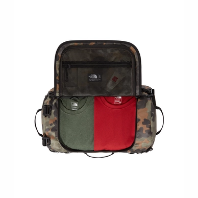 Reistas The North Face Base Camp Duffel S New Green Camouflage