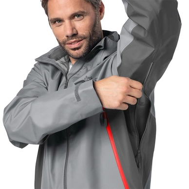 Jas Jack Wolfskin Men Refugio Flex Alloy