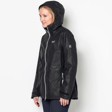 Winterjas Jack Wolfskin Women Marble Valley 3in1 Black