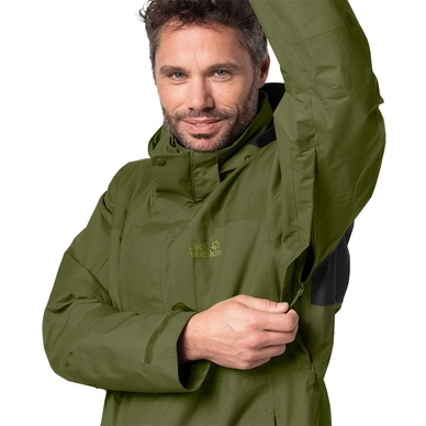 Jas Jack Wolfskin Men Echo Peak Flex Cypress Green
