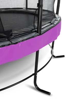 Trampoline EXIT Toys Elegant 427 Purple Safetynet Deluxe