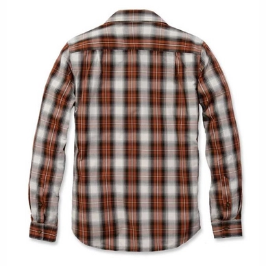 Blouse Carhartt Men L/S Essential Open Collar Shirt Plaid Plaid Sequoia