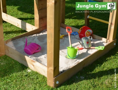Speelset Jungle Gym Jungle Mansion + Boat Donkergroen