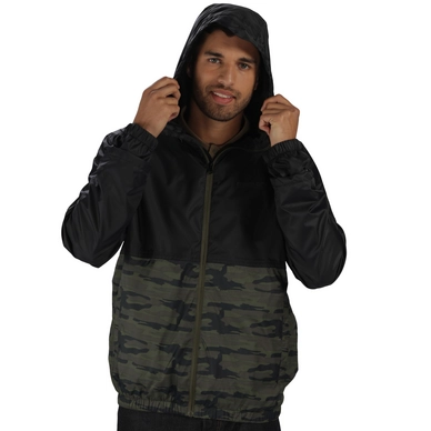 Jas Regatta Mens Akka Black Olive Night