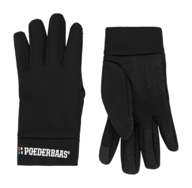 Gloves Poederbaas Sports Performance Touchscreen Black