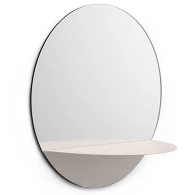 Spiegel Normann Copenhagen Horizon Weiß 34 x 34 cm