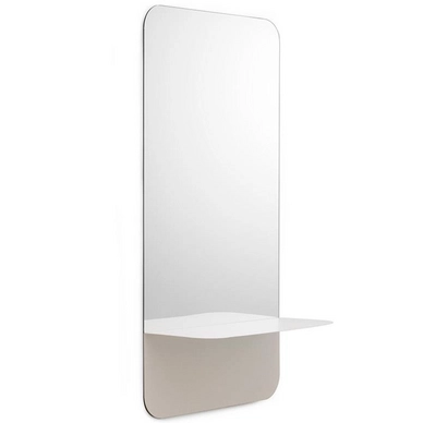 Spiegel Normann Copenhagen Horizon White 80 x 40 cm