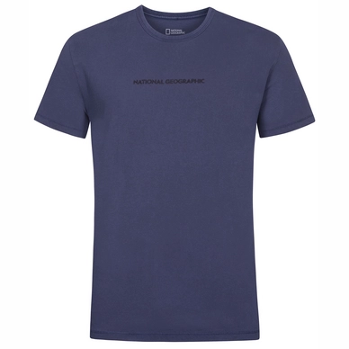 T-Shirt National Geographic Garment Dyed Navy Herren