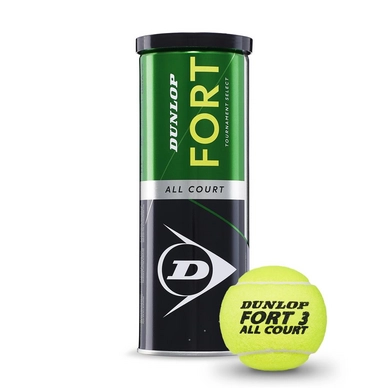Tennis Balls Dunlop Fort All Court TS 3-Tin (Box of 24 x 3)