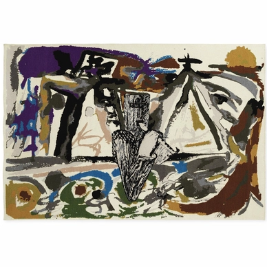 Vloerkleed Normann Copenhagen Normann x Brask Art Collection Multi 300 x 200 cm