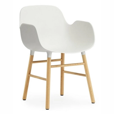 Chaise Normann Copenhagen Form Armchair Oak White